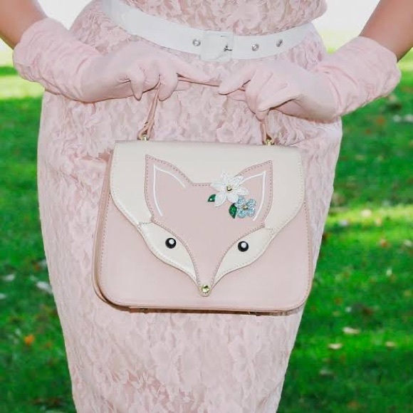ERSTWILDER | Flora Fox Face Top Handle Bag - Picture 6 of 11